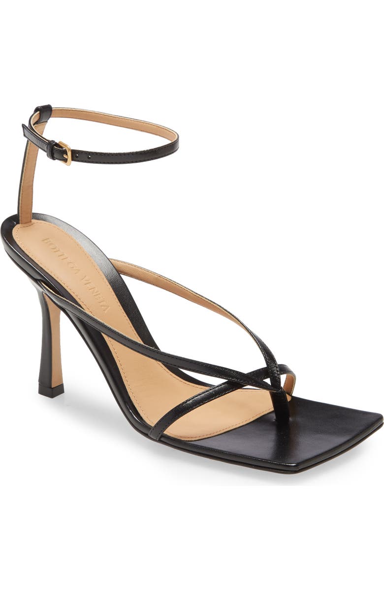 Bottega Veneta Stretch Square Toe Sandal, Main, color,