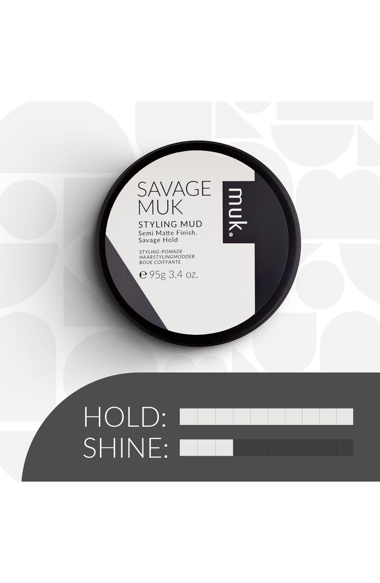 Muk Haircare Savage muk Styling Mud, Alternate, color, 3.4 Oz