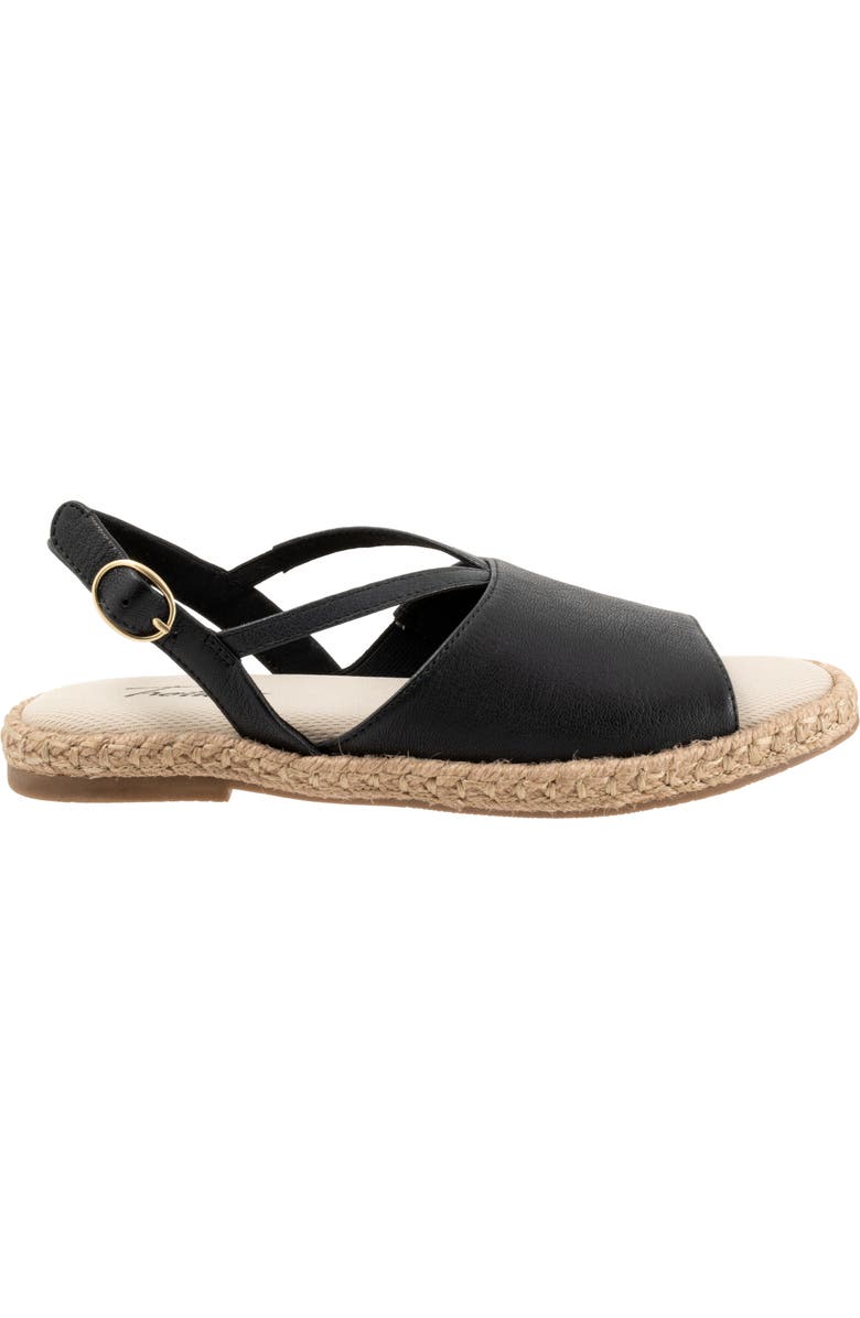 Trotters Pepper Slingback Espadrille Sandal, Alternate, color, Black