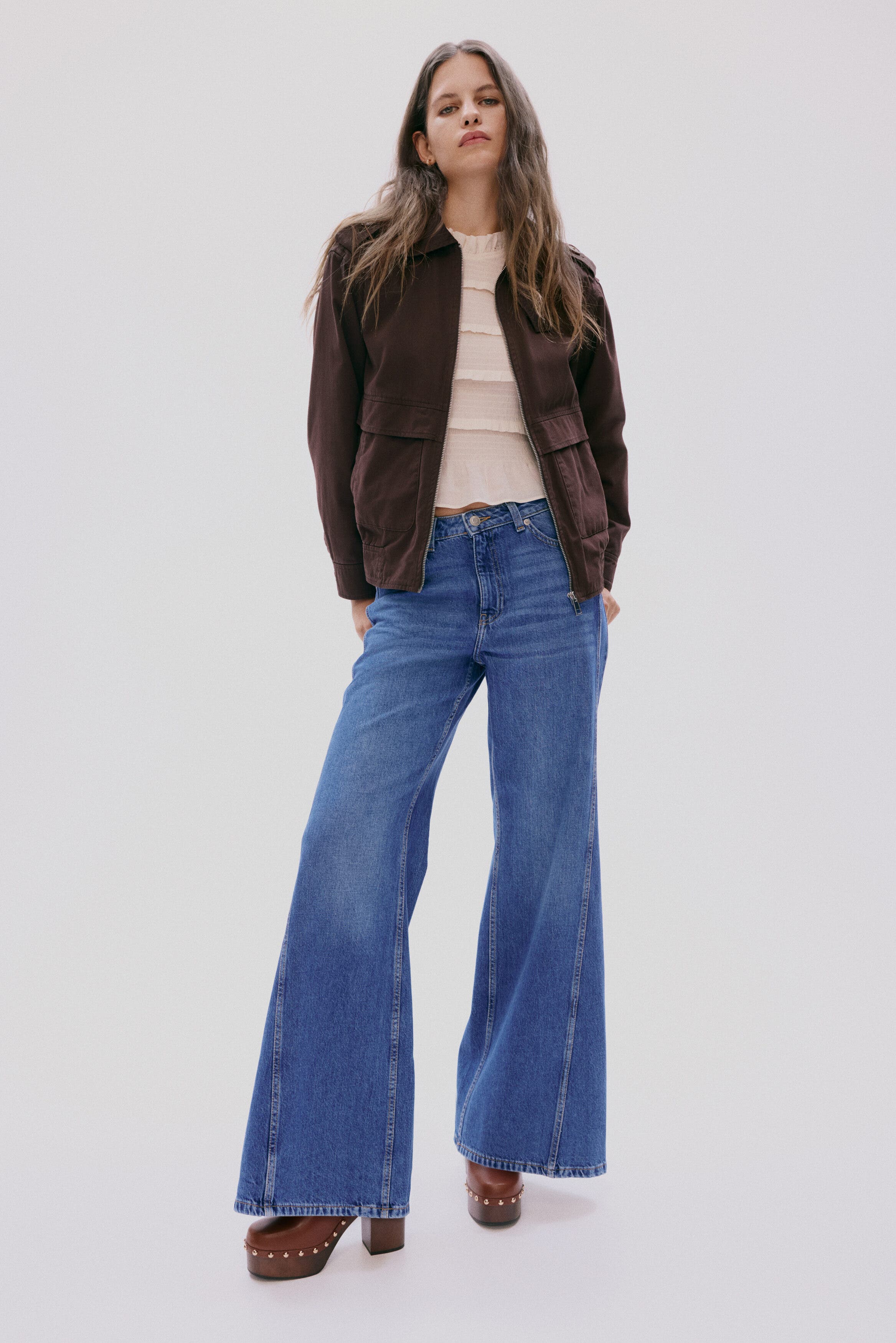 Collared Twill Jacket - image 2
