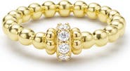 LAGOS Caviar Diamond Stacking Ring