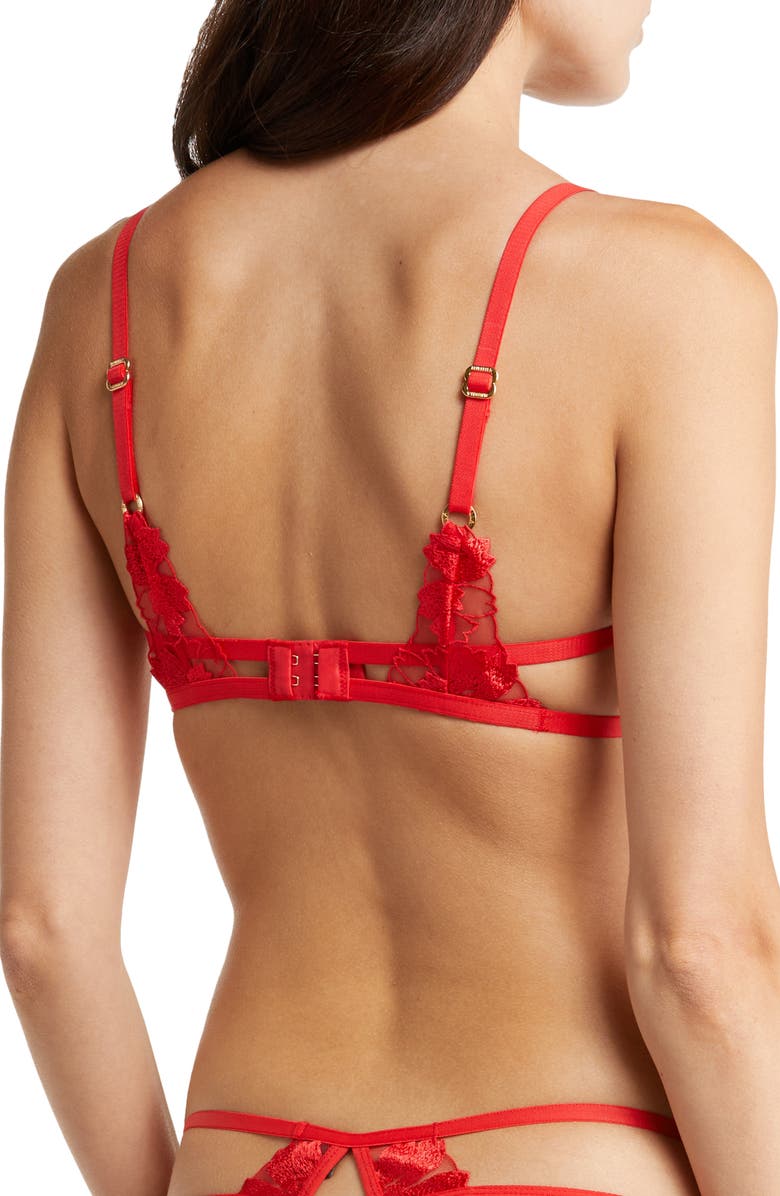 Bluebella Colette Embroidered Underwire Bra, Alternate, color,