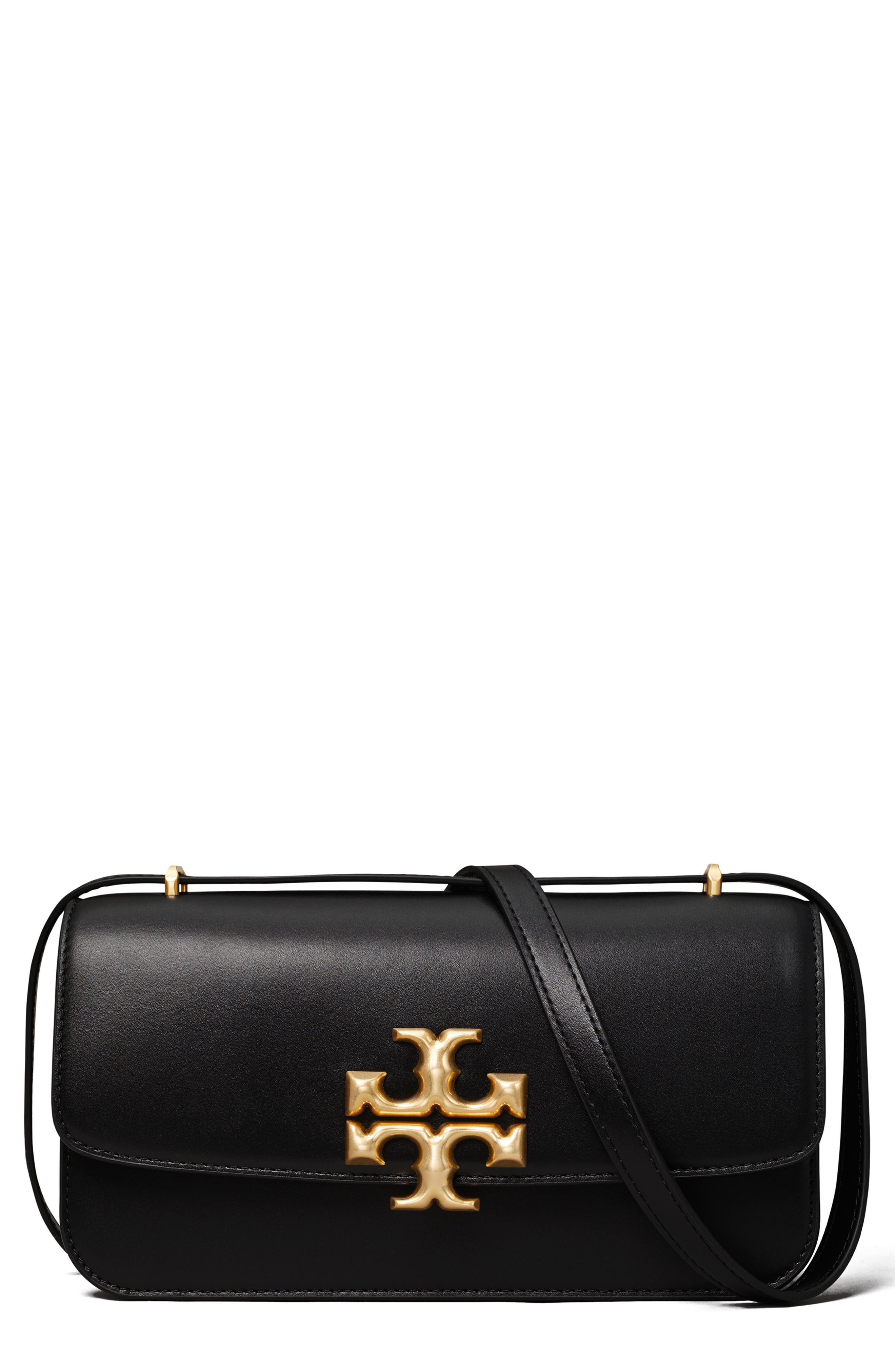 Tory Burch Small Eleanor Rectangular Convertible Leather Shoulder Bag, Main, color, 
