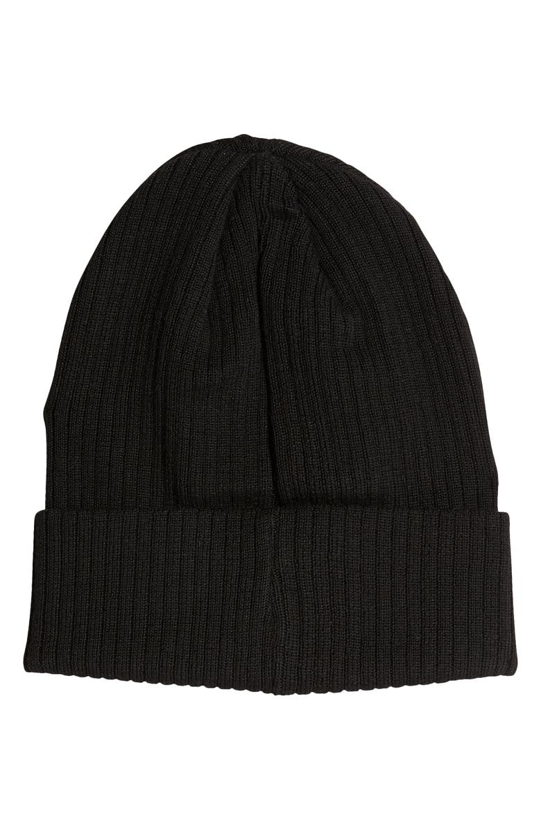 adidas Originals Logo Rib Beanie, Alternate, color, 