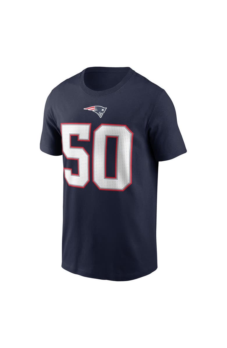 Nike Men's Nike Mike Vrabel Navy New England Patriots Retired Player Name & Number T-Shirt, Alternate, color, Navy
