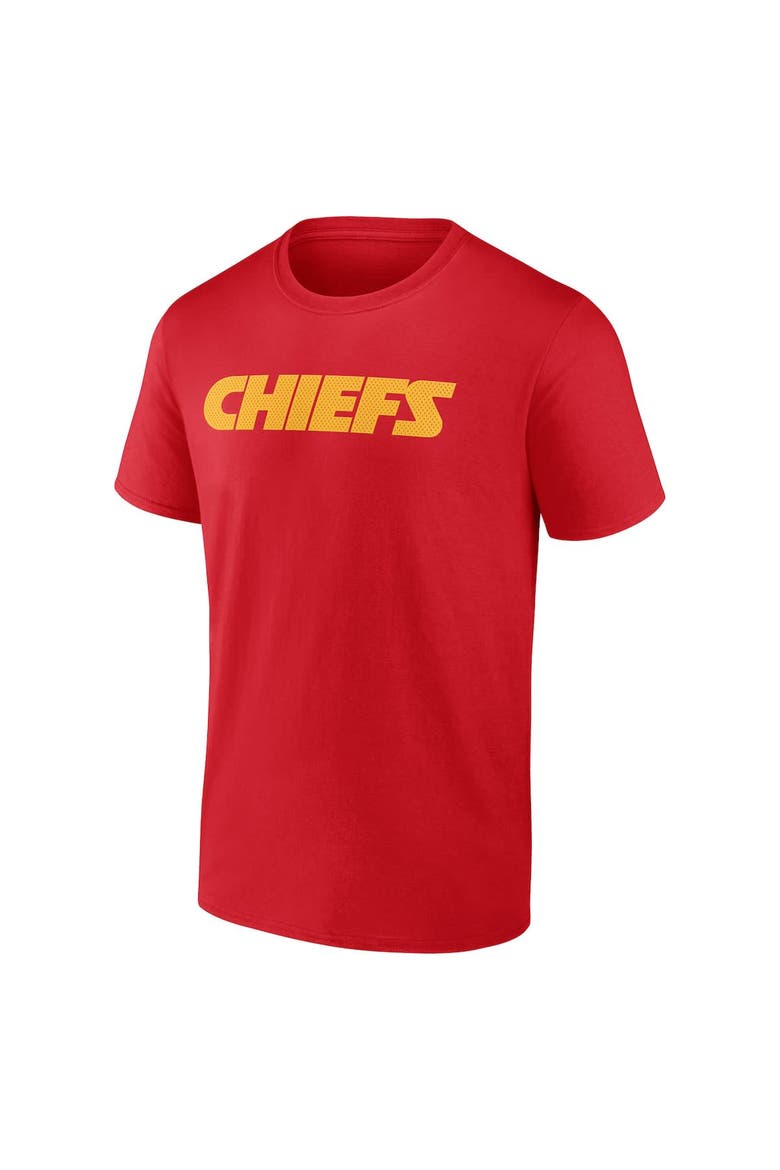 Men's Fanatics  Red Kansas City Chiefs Big & Tall Number One Dad T-Shirt, Alternate, color, Red