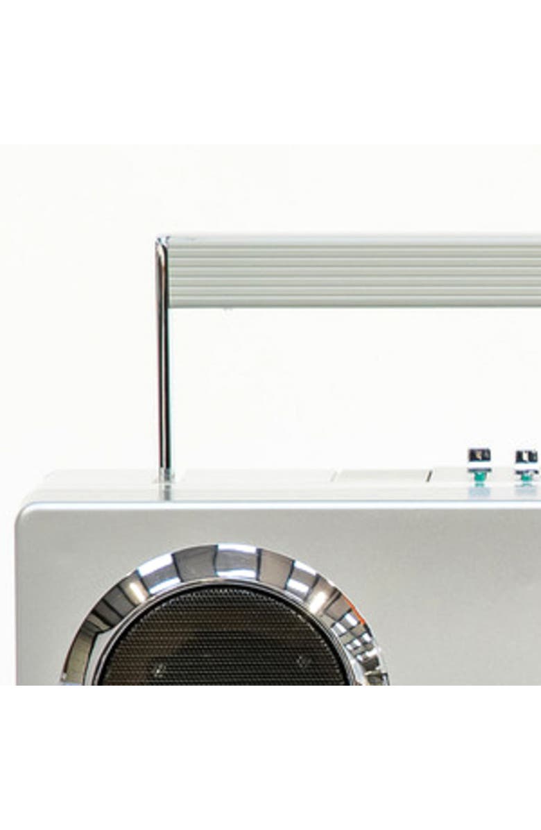 Gpo Manhattan Boombox Stereo Bluetooth Speaker, Alternate, color, Multicolor