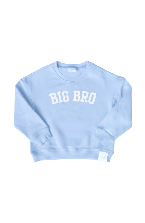 Bits & Bows Big Bro Sweatshirt in Blue/white  product