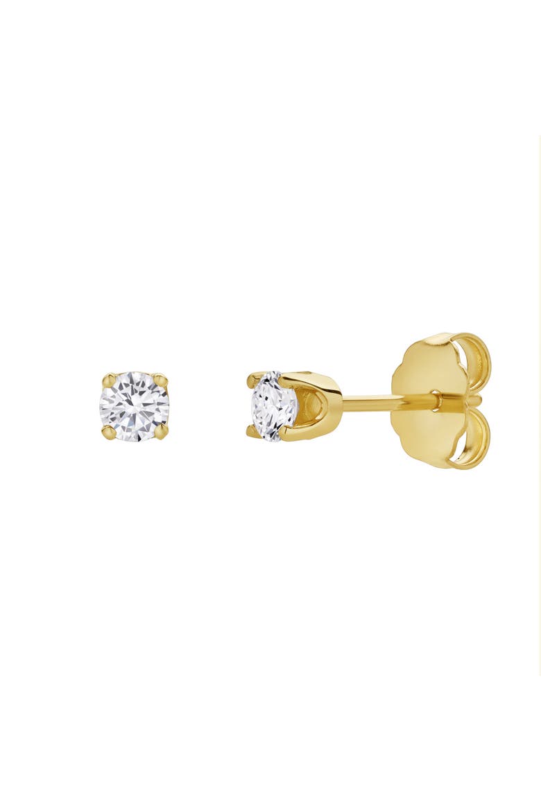 Seraph 0.2 Ct TW Lab Grown Round Diamond Studs 14K Gold Earrings, Main, color, 14K Yellow Gold