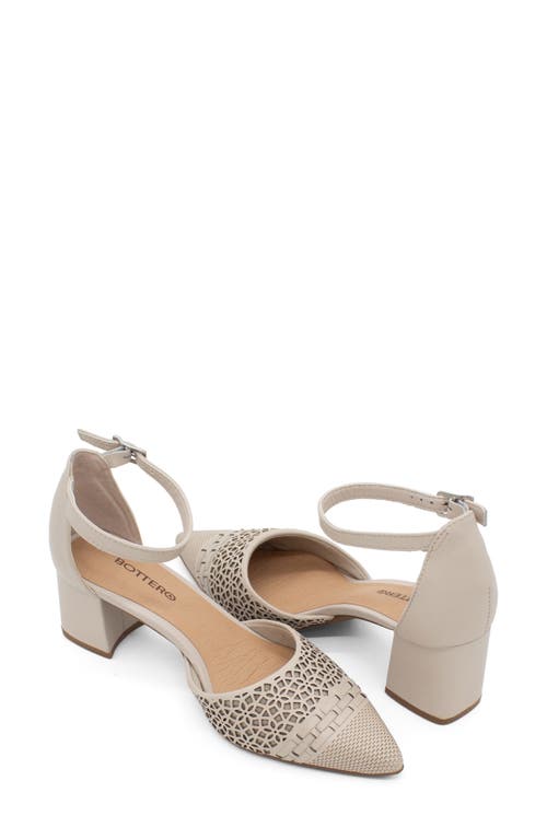 Bottero Botjanet Xxiii Ankle Strap Pointed Toe Pump