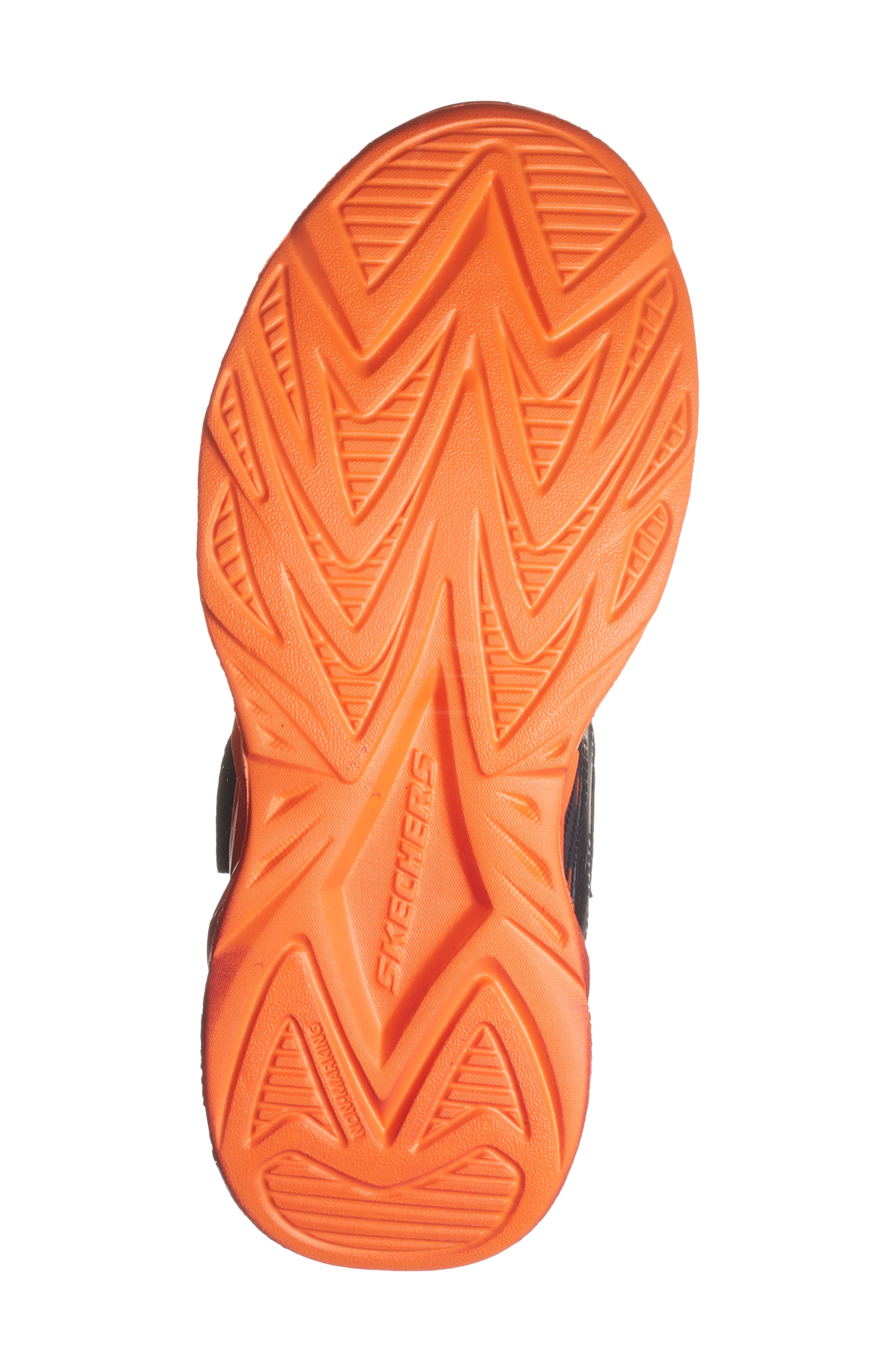 SKECHERS Kids' S-Lights Vortex 2.0 Sneaker, Alternate, color, Black/ Red