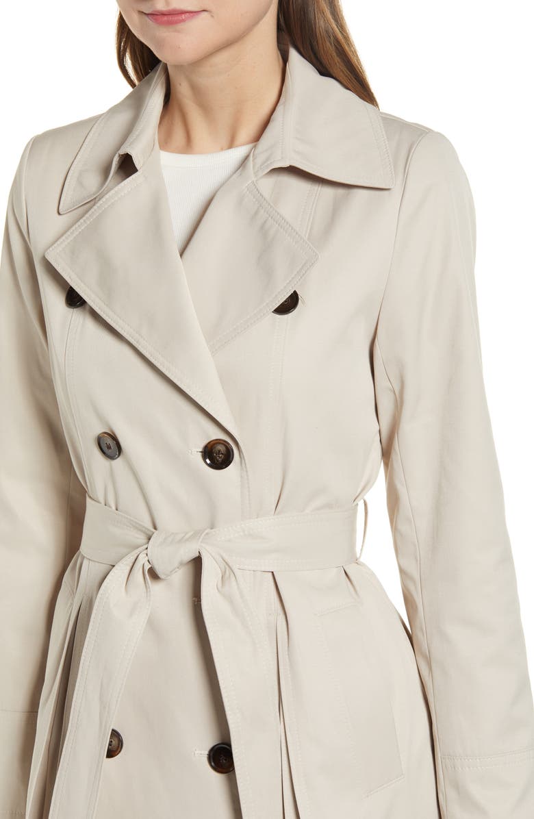 Rachel Parcell Pleated Trench Coat, Alternate, color,