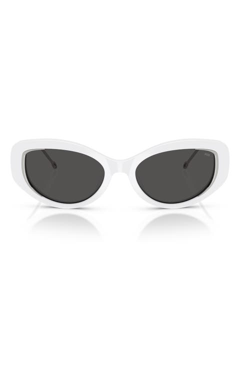 Geck-D 54mm Oval Sunglasses