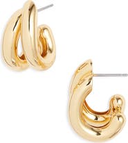 JENNY BIRD Florence Hoop Earrings