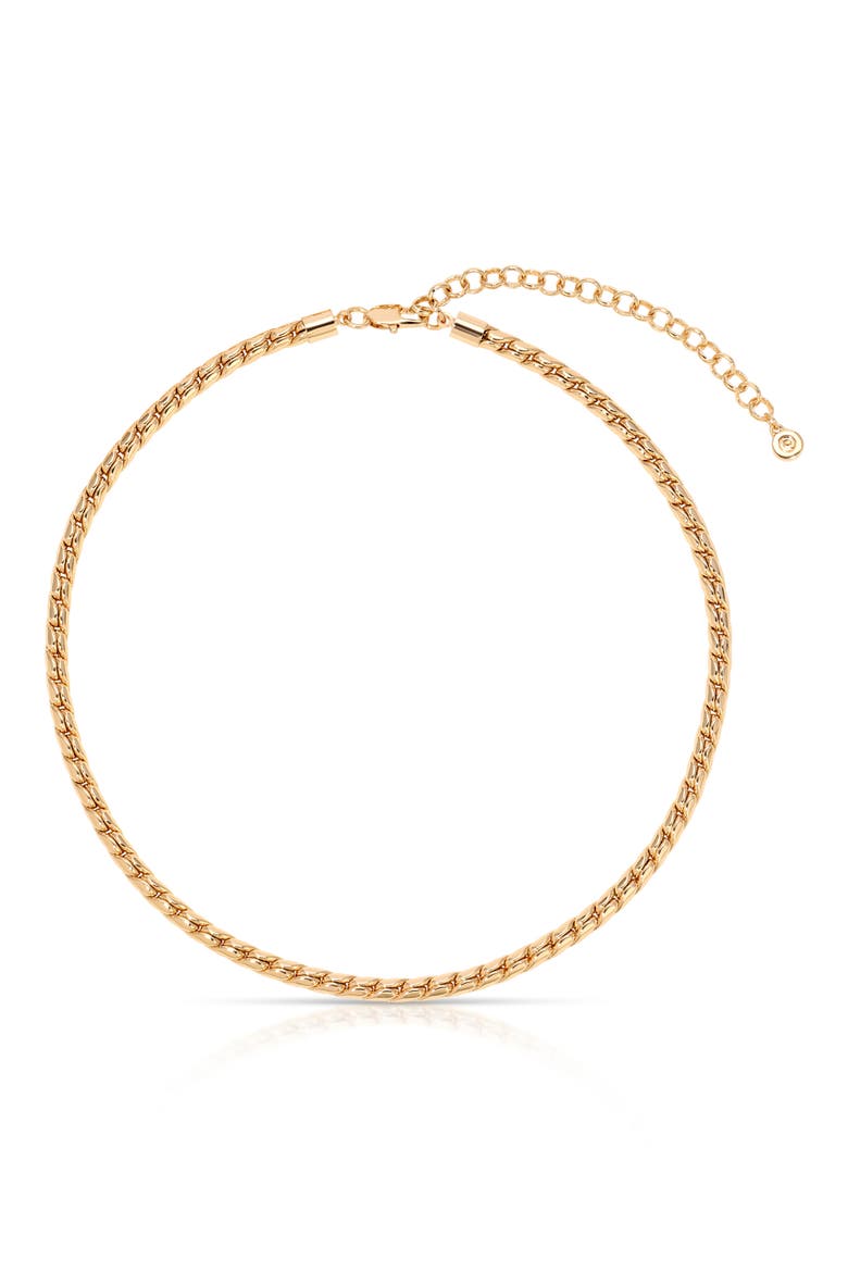 Single Rope Chain Necklace, Main, color, GOLD