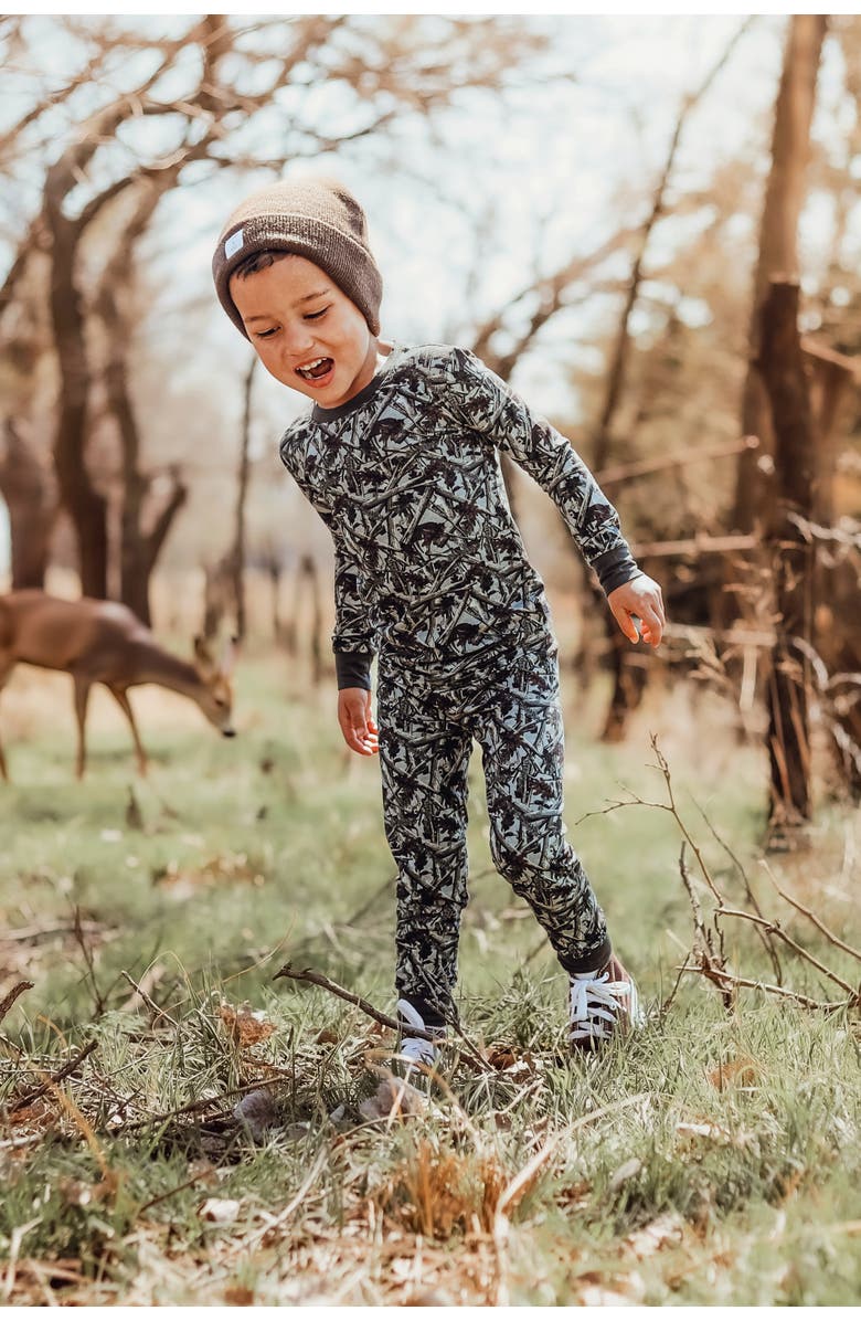 Fletch Hidden Camo 2 Piece Pajama Set, Alternate, color, 