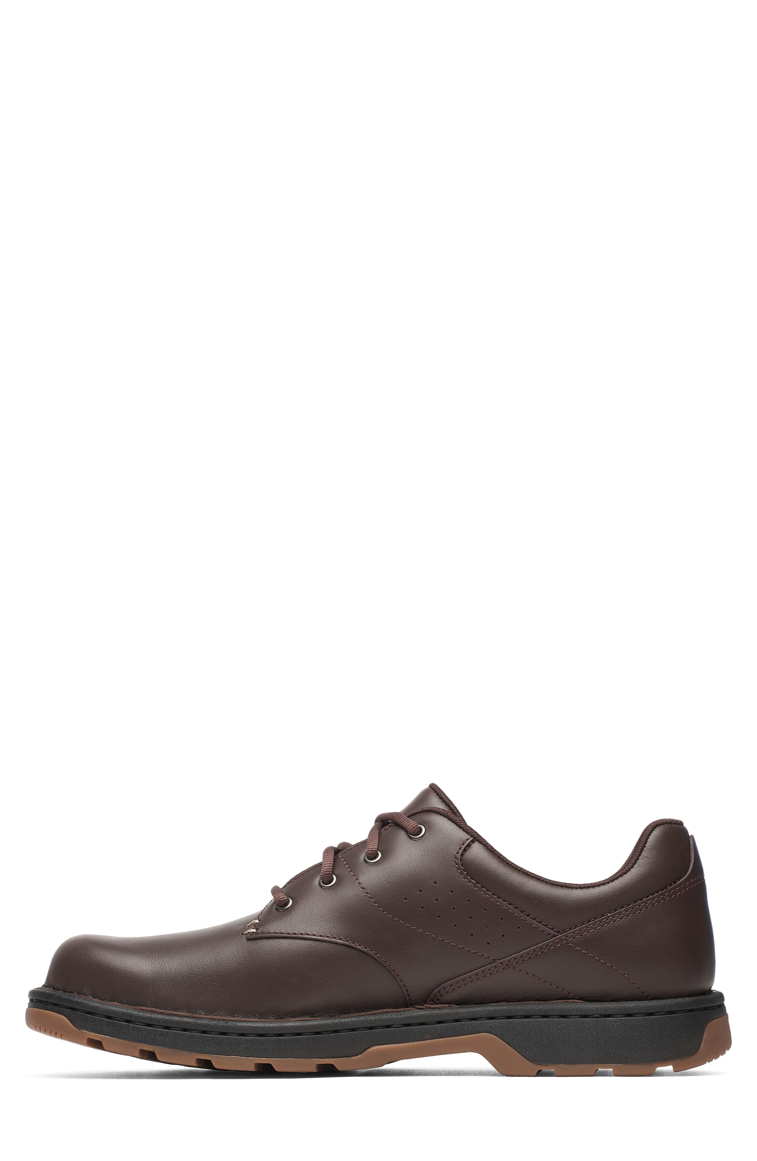 World Legend Leather Derby, Alternate, color, DARK BROWN