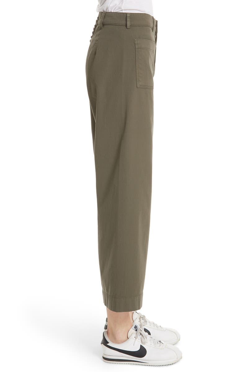 A.L.C. Finley Wide Leg Crop Pants, Alternate, color, 