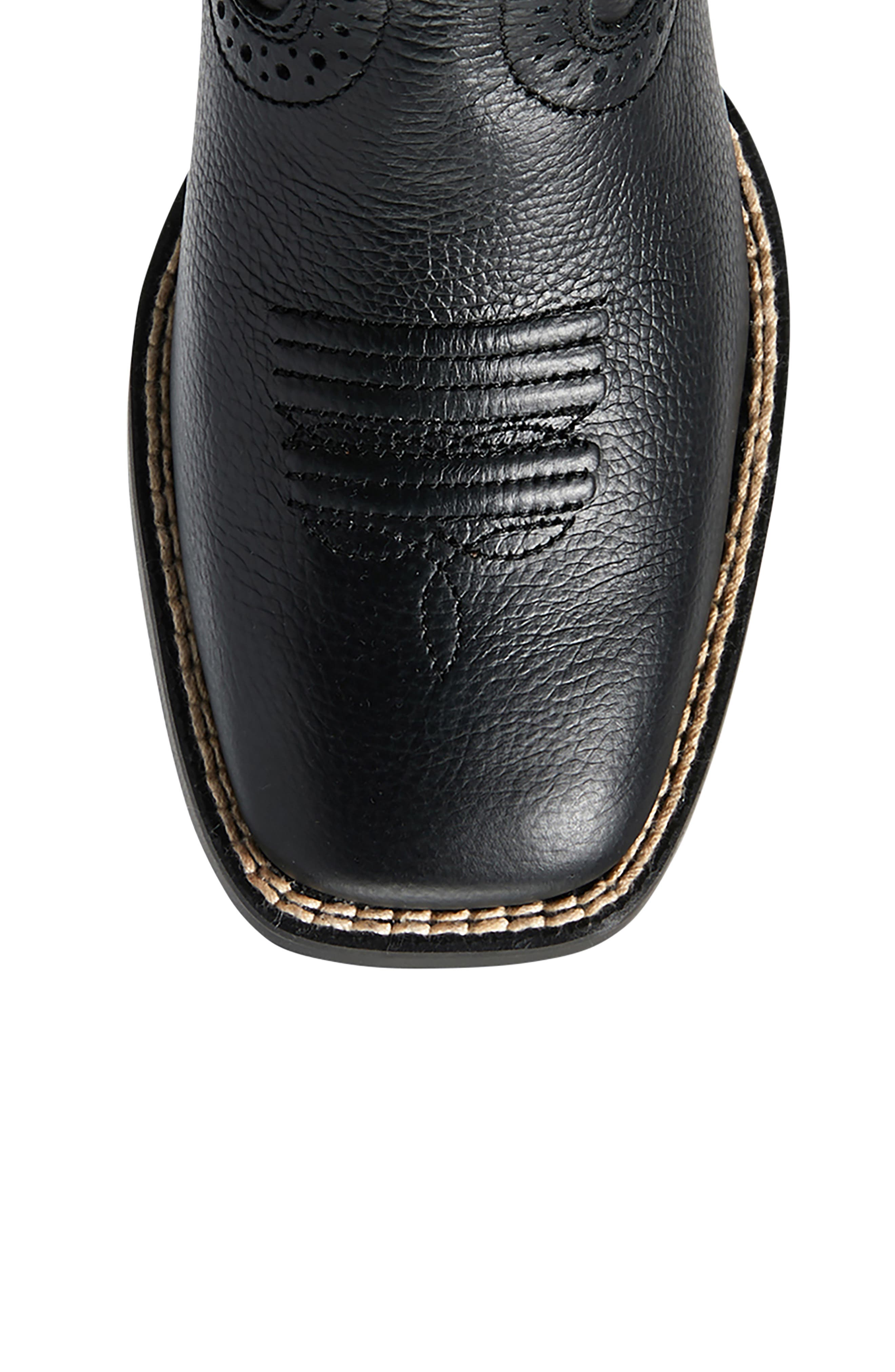 Ariat Kids' Tycoon Western Boot, Alternate, color, Bear Black