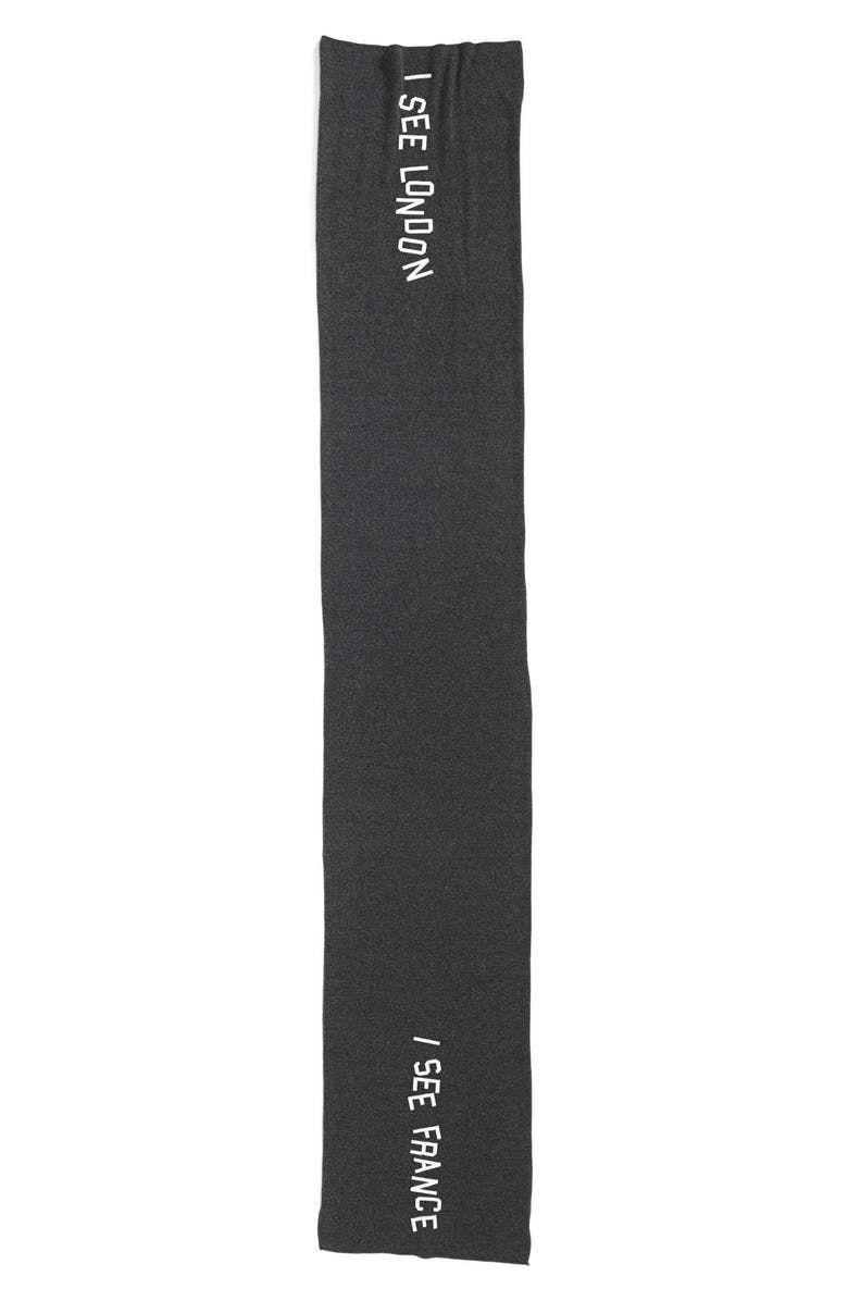 Wildfox 'European Traveler' Scarf, Alternate, color, 