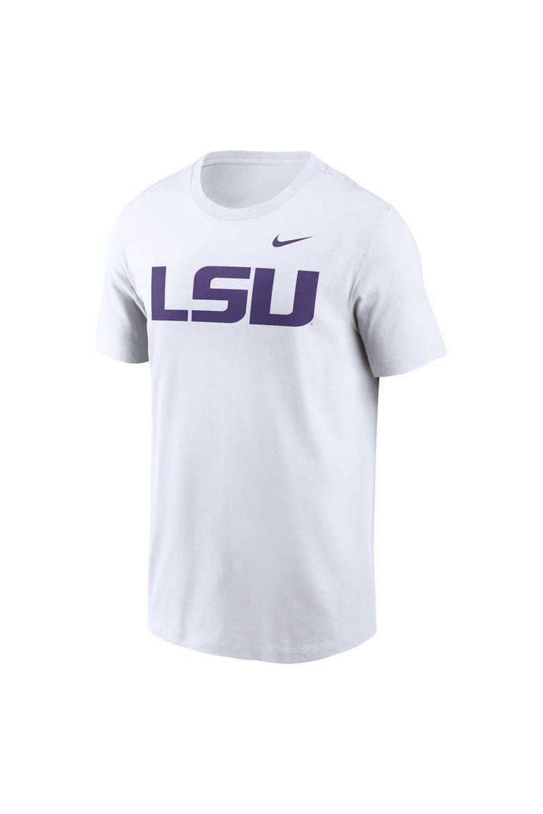 Men's Nike White LSU Tigers Primetime Evergreen Logo T-Shirt, Alternate, color, White