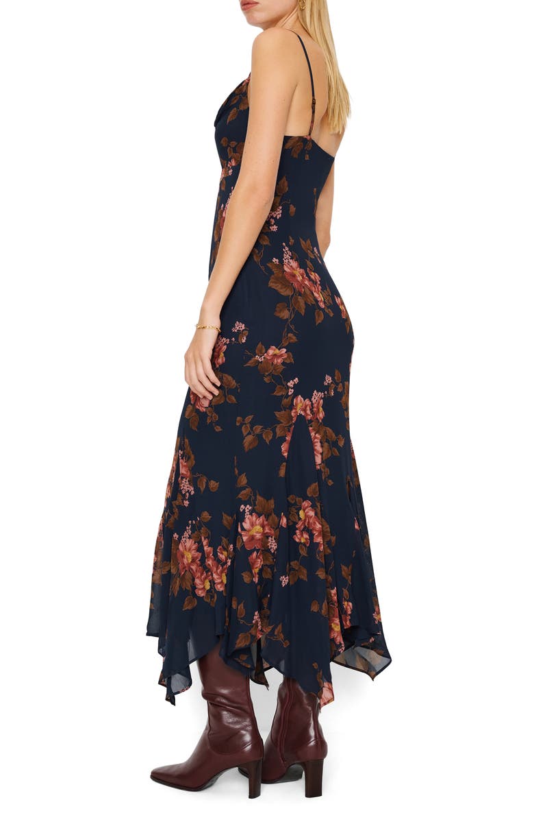 Reformation Lluvia Floral Print Sleeveless Maxi Dress, Alternate, color, Lyric