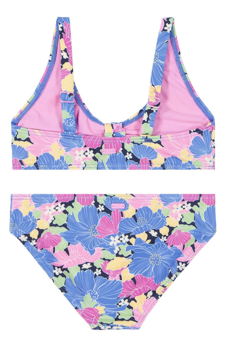 Roxy Kids' Outline Two-Piece Swimsuit, Alternate, color, 