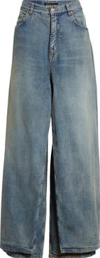 Balenciaga Double Leg Baggy Wide Leg Pants