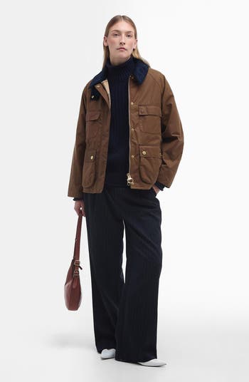 ジャケット Barbour Ruth Waxed Jacket Barbour® X J.Crew Eddleston Wax Jacket For Women | J.Crew