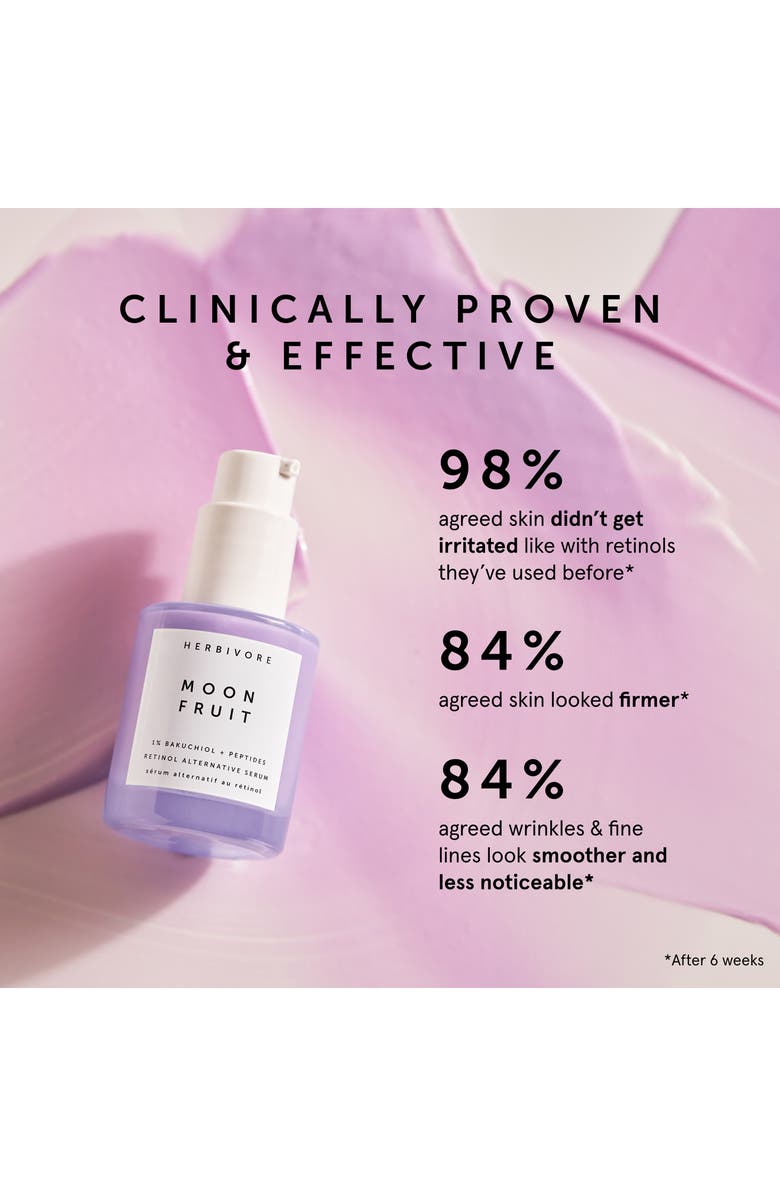 Herbivore Botanicals Moon Dew 1% Bakuchiol + Peptides Retinol Alternative Firming Eye Serum, Alternate, color,