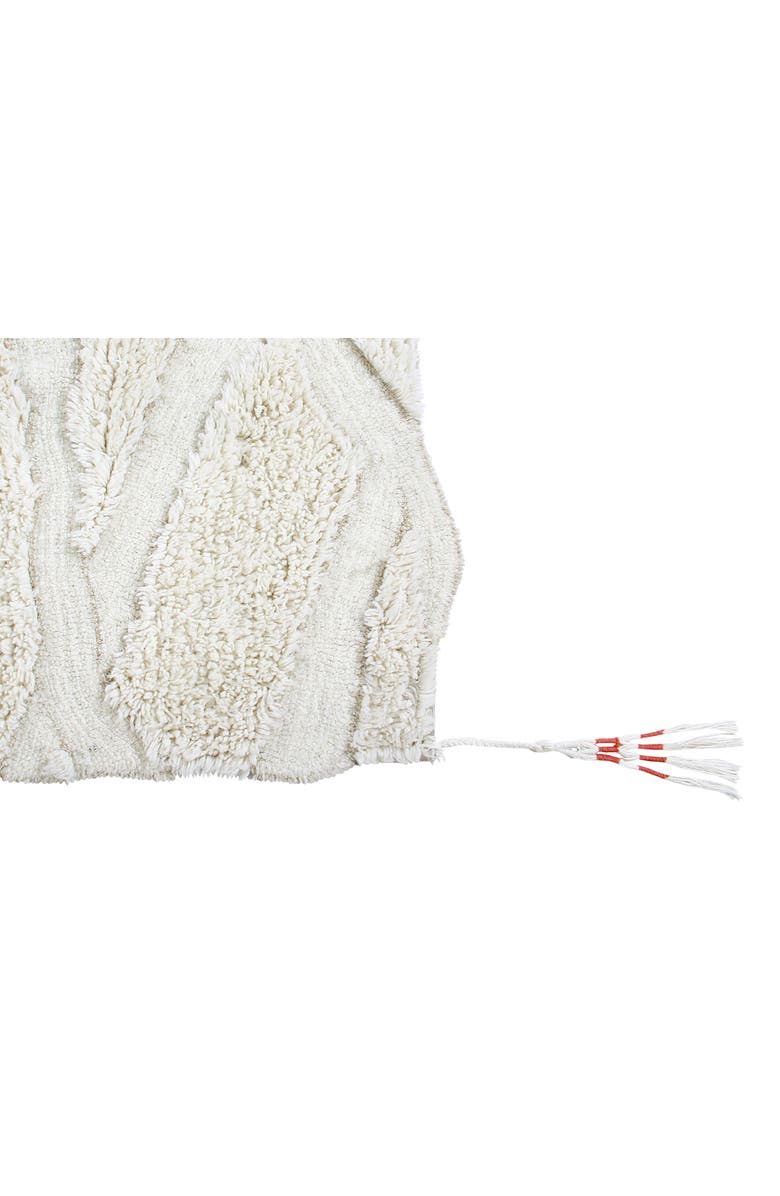 Lorena Canals Woolable Enkang Ivory Washable Wool Rug, Alternate, color, Ivory Xl