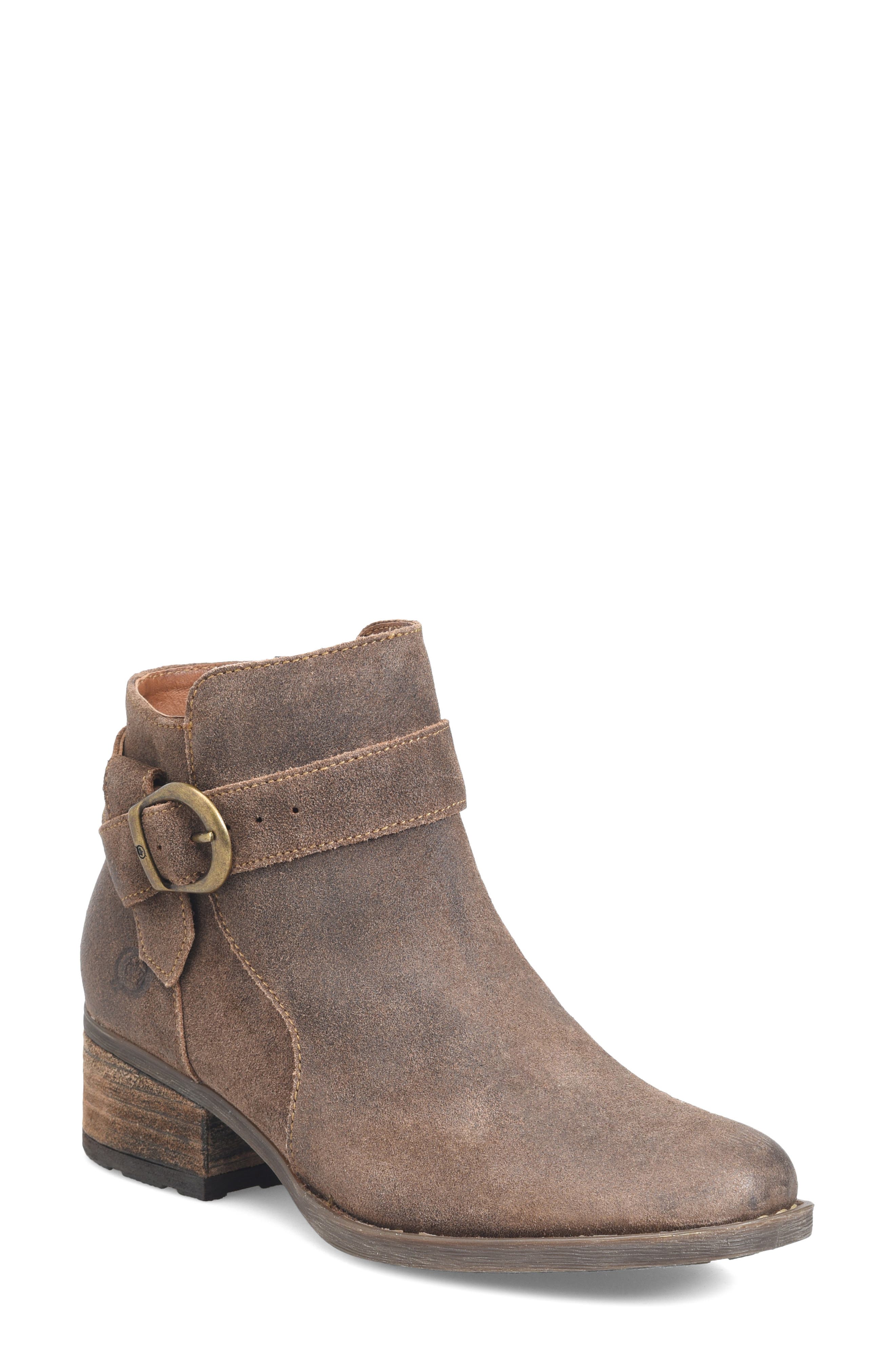 Morocco Bootie, Main, color, TAUPE DISTRESSED LEATHER