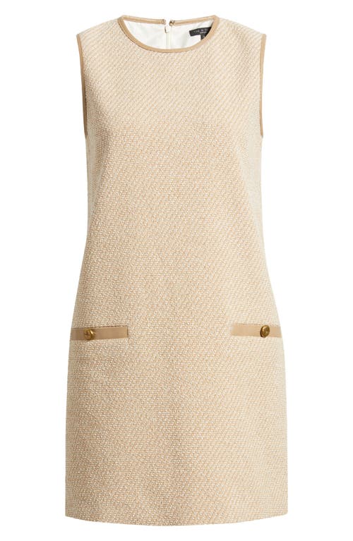 Rag & Bone Frances Italian Tweed Mini Dress In Neutral