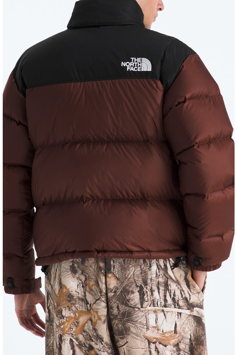 1996 Retro Nuptse 700 Fill Power Down Packable Jacket, Alternate, color, EMBER SOIL/ TNF BLACK