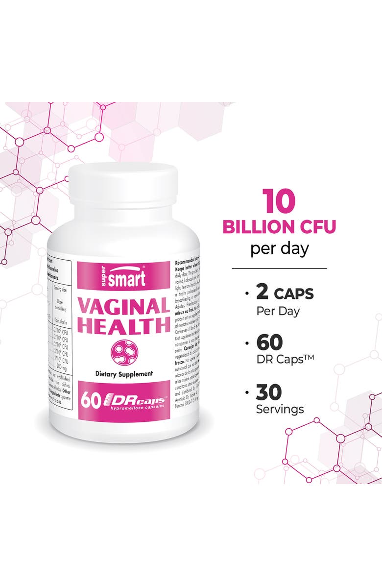 SuperSmart Vaginal Health 10 Billion CFU, Alternate, color, NO COLOR