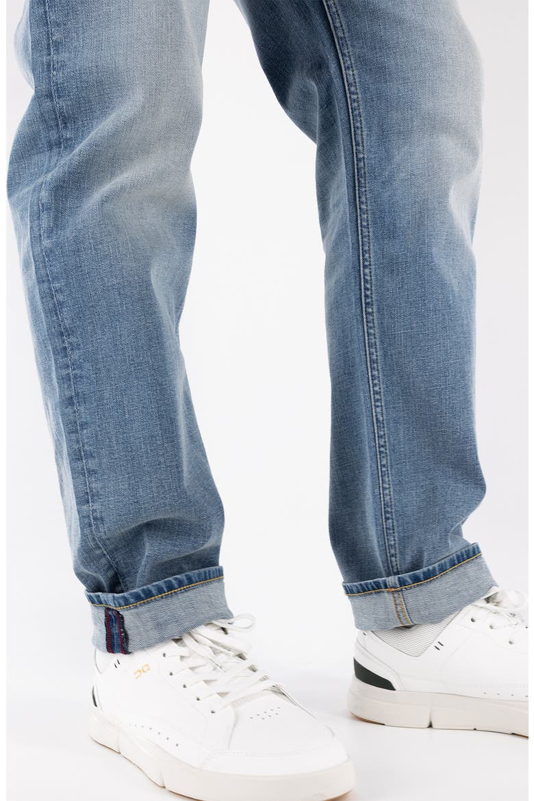 Slim Straight Fit Jeans, Alternate, color, SPRUCE PINE