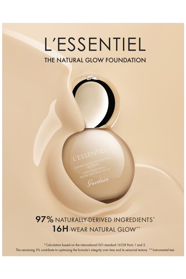 L'Essentiel Natural 16-Hour Wear Foundation SPF 20, Alternate, color, 00N PORCELAIN
