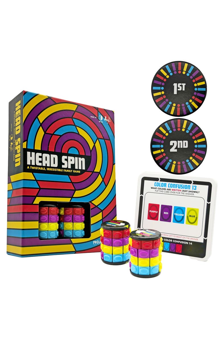 Project Genius Head Spin Fidgetspinner Game, Main, color, Multicolored