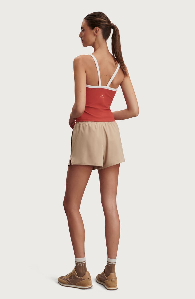 Varley Theon Scoop Neck Performance Tank, Alternate, color, Baked Apple