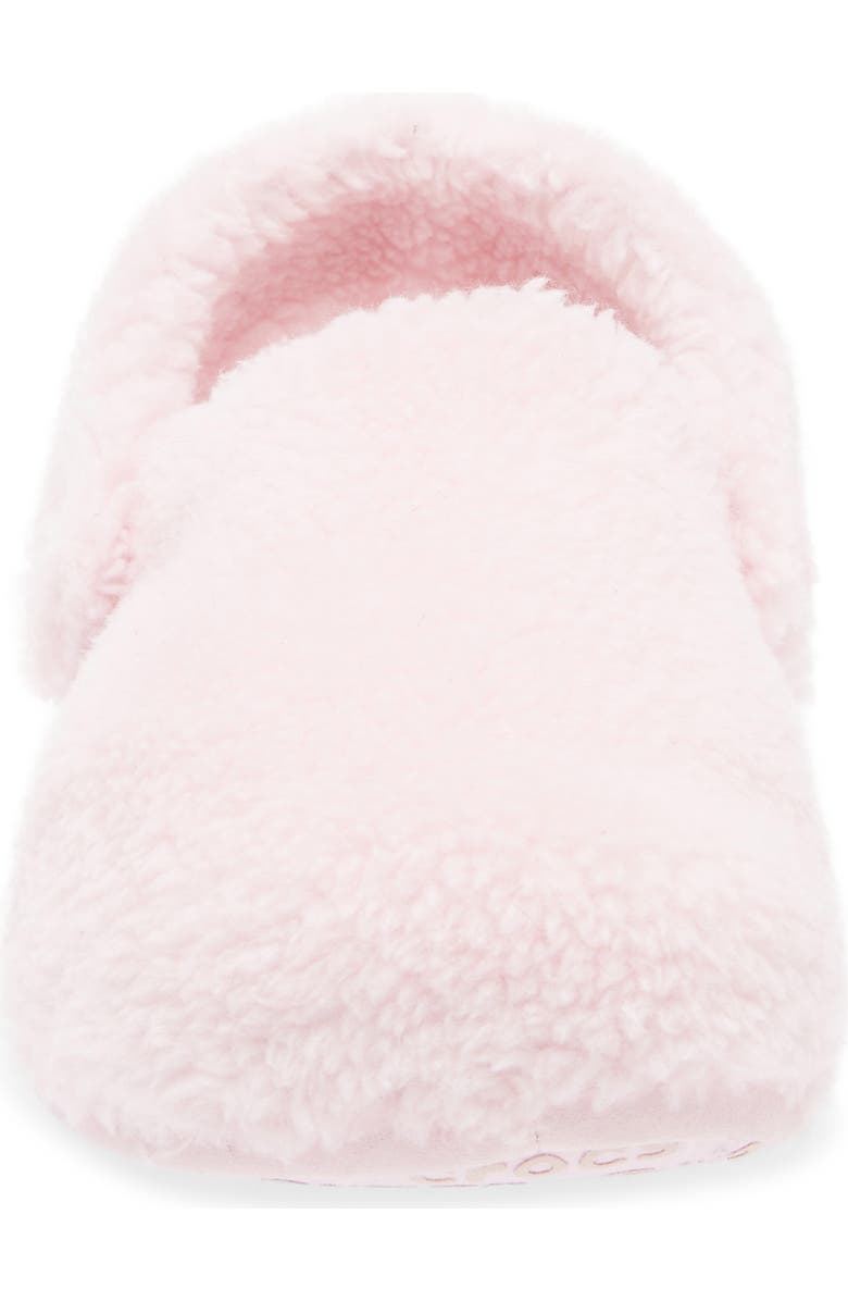CROCS Classic Cozzzy Faux Fur Slipper Clog, Alternate, color, Pink Milk