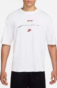 Jordan MJ Flight Script Boxy Short Sleeve Graphic T-Shirt