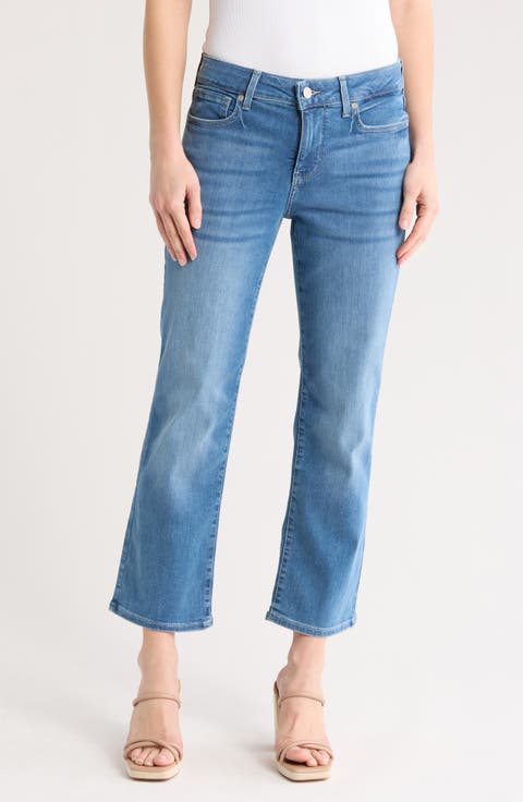 Marilyn Ankle Straight Leg Jeans (Bluewater)