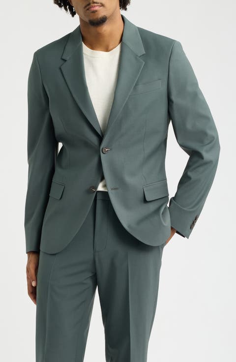 Slim Fit Wool Blend Sport Coat