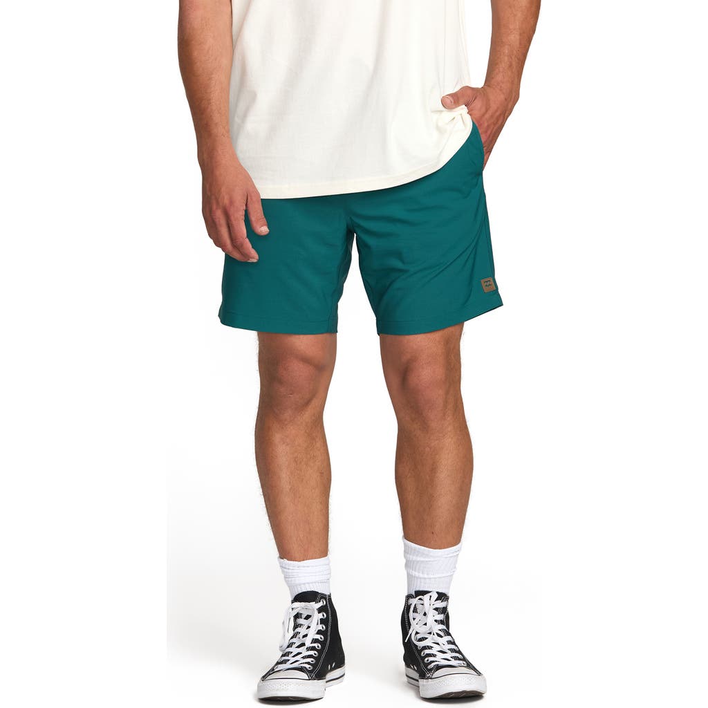 Billabong Surftrek Hybrid Board Shorts In Green