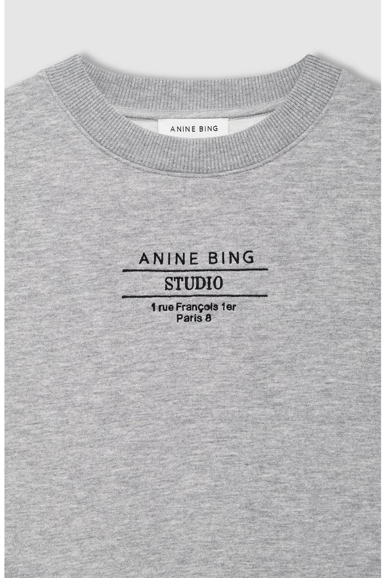 Miles Sweatshirt Studio, Alternate, color, Heather Grey