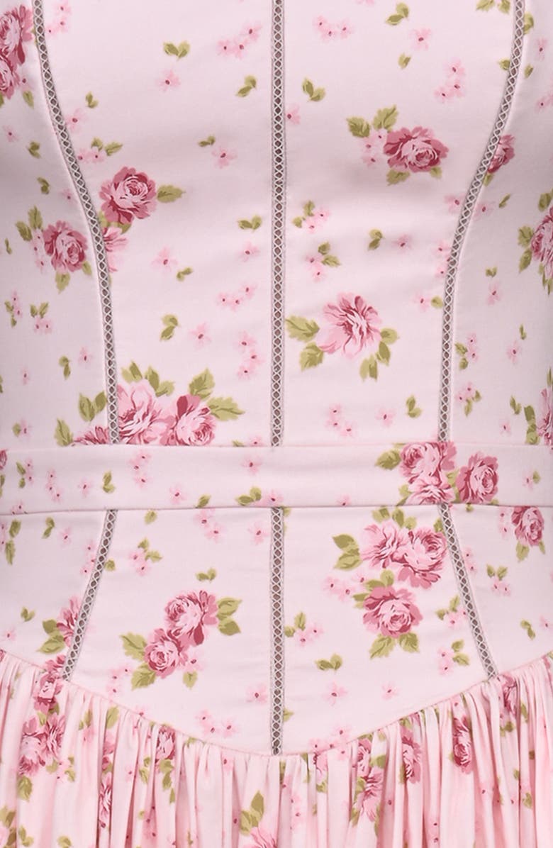 HOUSE OF CB Ysabella Floral Maxi Sundress, Alternate, color, 