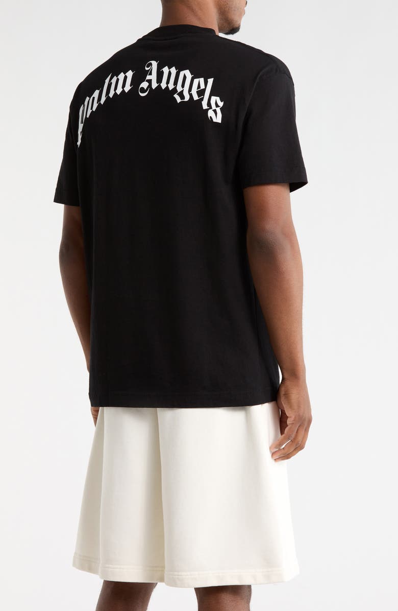 Palm Angels Broken Bear Logo Graphic T-Shirt, Alternate, color, 