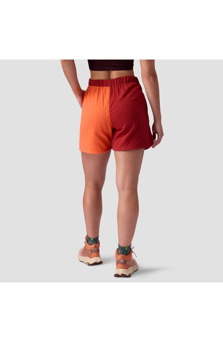 Stoic Finnley Flannel Short - Women's, Alternate, color, Tigerlily/Red Ochre