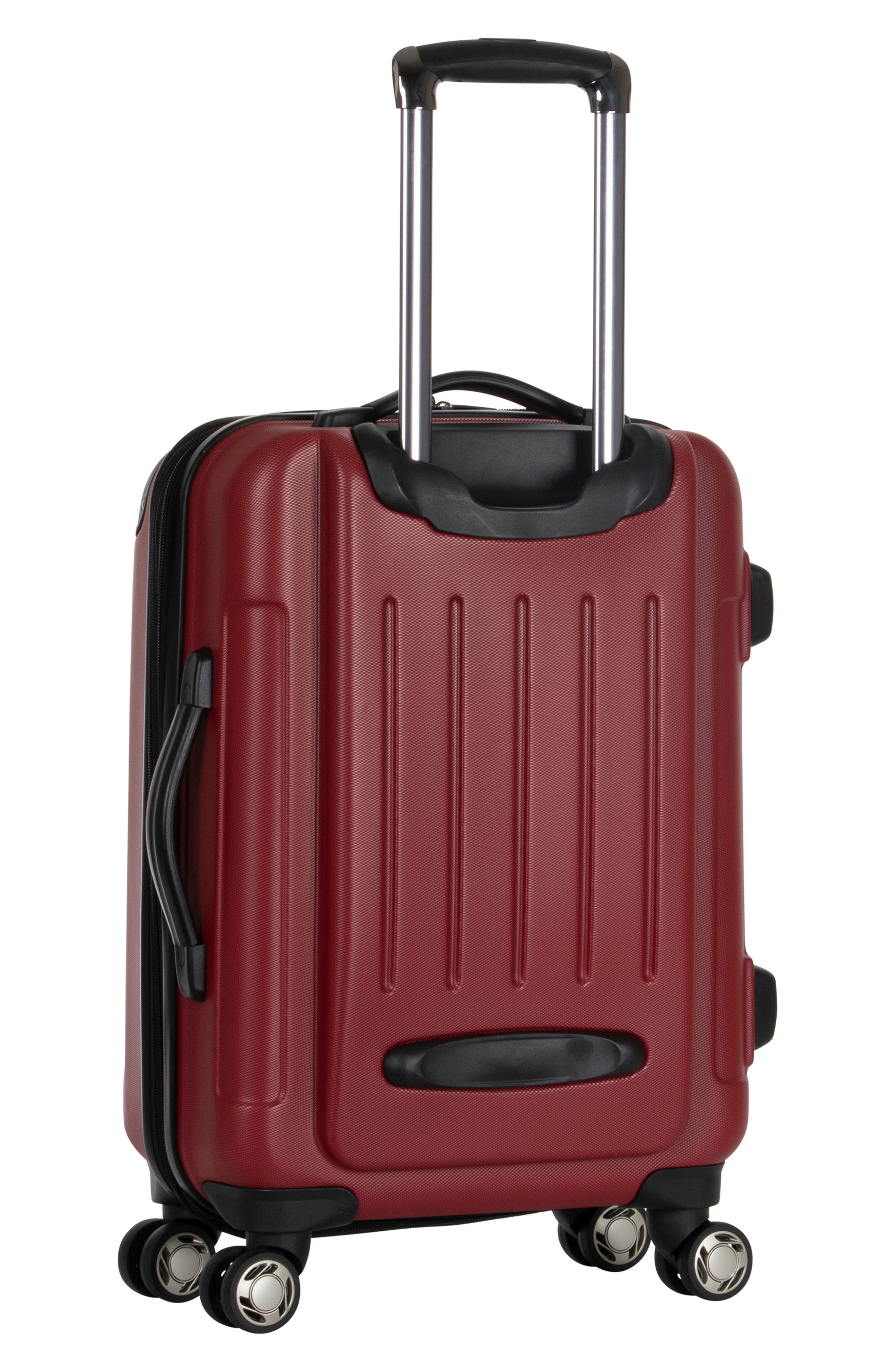 Kenneth Cole Renegade 20" Lightweight Hardside Expandable Carry-On Luggage, Alternate, color, Scarlet Red