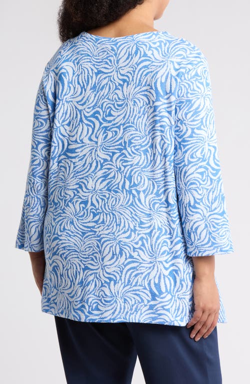 RUBY RD. RUBY RD TERRY JACQUARD TUNIC